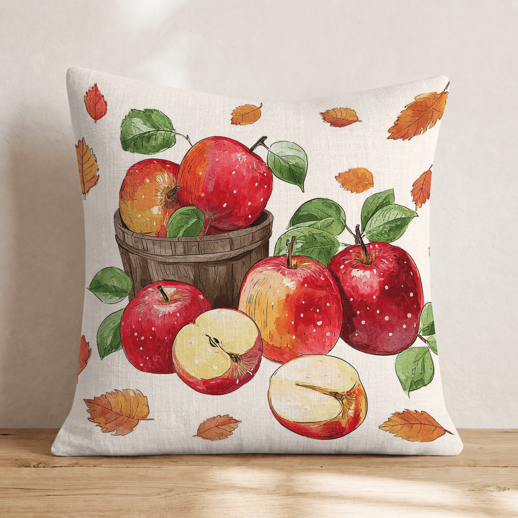 Honeycrisp Harvest Throw Pillow - Hillcroft Home