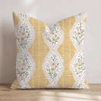 Honeysuckle House Throw Pillow - Hillcroft Home