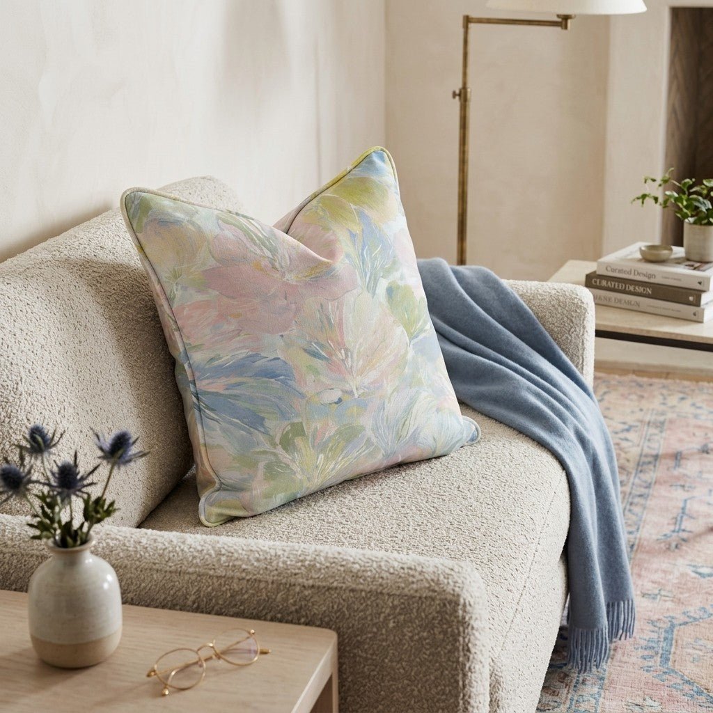 Honeysuckle Throw Pillow - Hillcroft Home