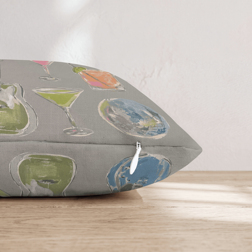 Honky Tonk Collage_ Throw Pillow - Hillcroft Home