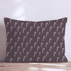 Hooked on Canes Throw Pillow throw pillow - Hillcroft Home