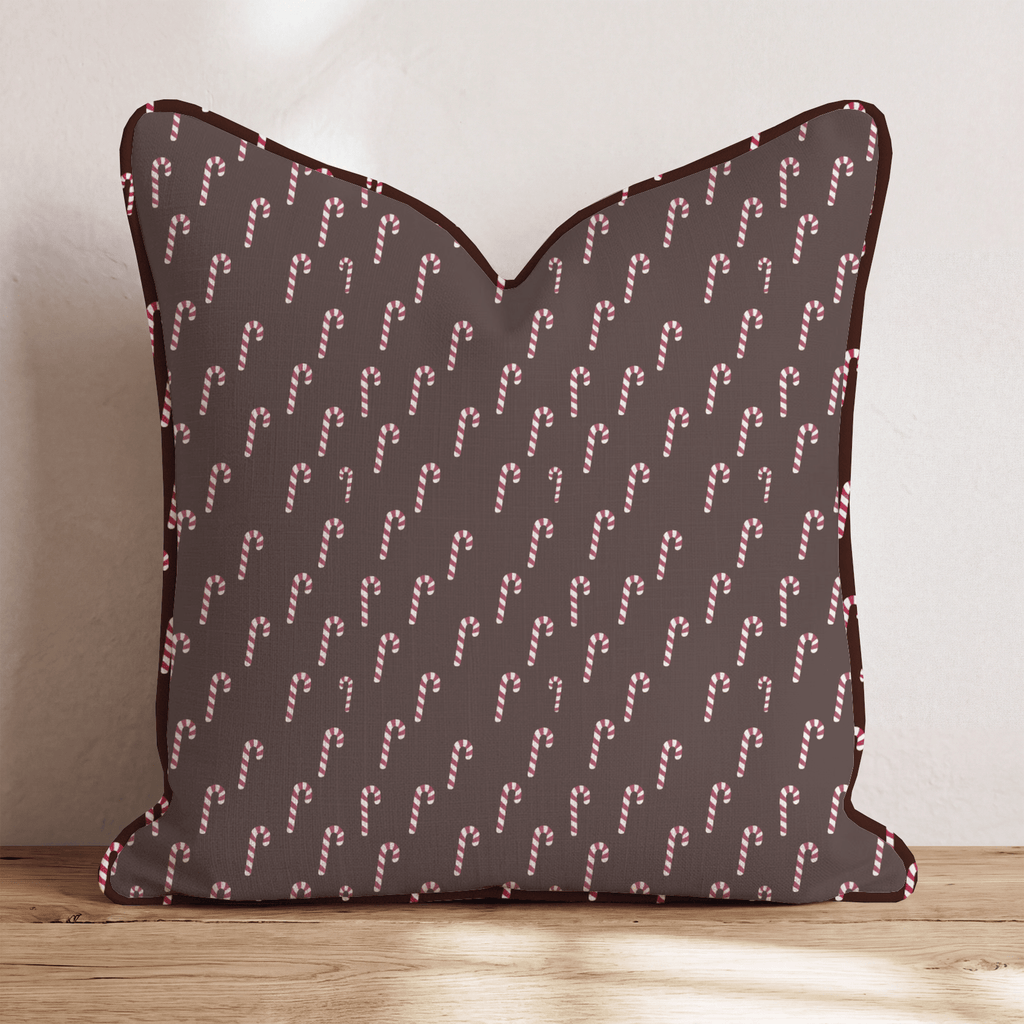 Hooked on Canes Throw Pillow throw pillow - Hillcroft Home