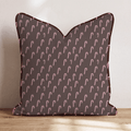 Hooked on Canes Throw Pillow throw pillow - Hillcroft Home
