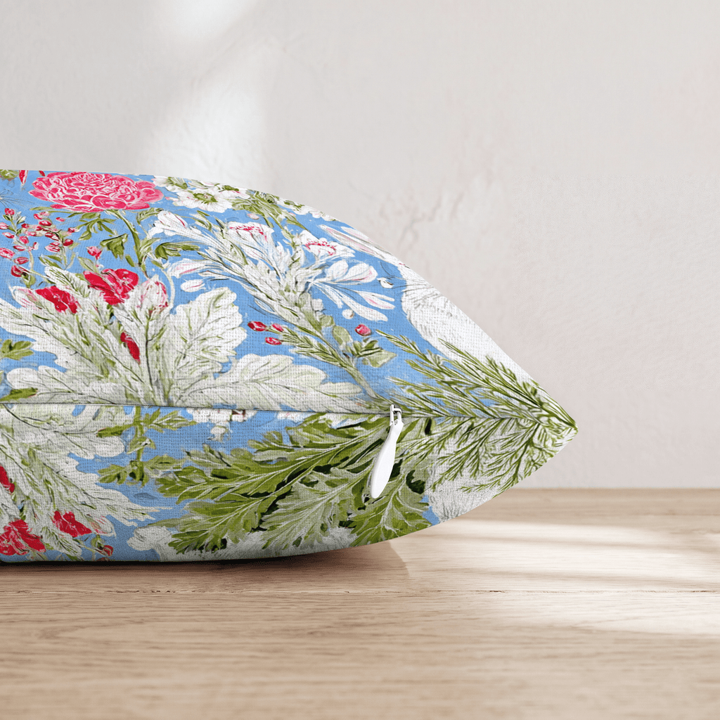 Hoppy Chinoiserie Throw Pillow - Hillcroft Home