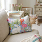 Hoppy Chinoiserie Throw Pillow - Hillcroft Home