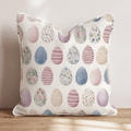 Hoppy Eggs Throw Pillow - Hillcroft Home