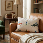Horse Shows Throw Pillow - Hillcroft Home