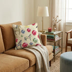 Horses and Ornaments Throw Pillow - Hillcroft Home