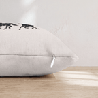 Horses and Star Throw Pillow - Hillcroft Home