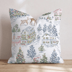 Hot Cocoa and Cheer Throw Pillow - Hillcroft Home