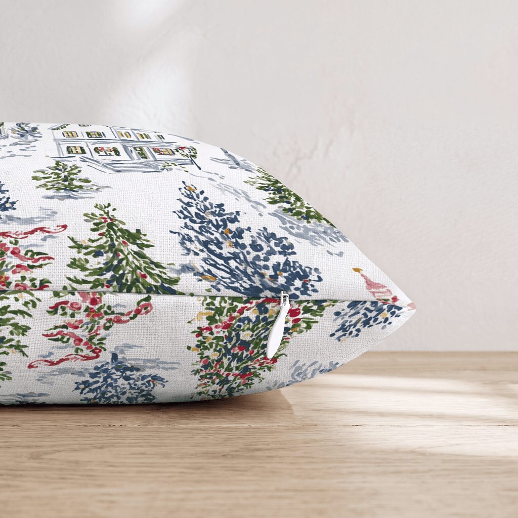 Hot Cocoa and Cheer Throw Pillow - Hillcroft Home