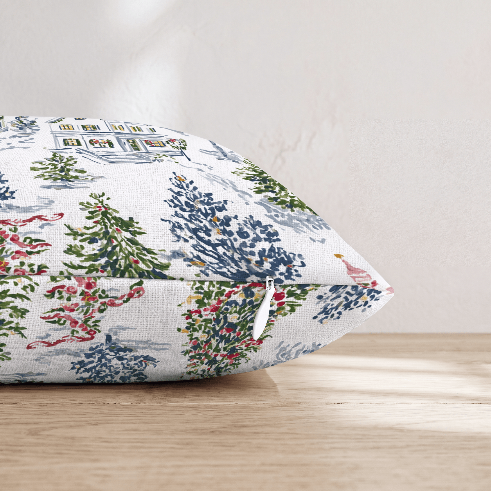 Hot Cocoa and Cheer Throw Pillow - Hillcroft Home