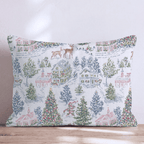 Hot Cocoa and Cheer Throw Pillow throw pillow - Hillcroft Home