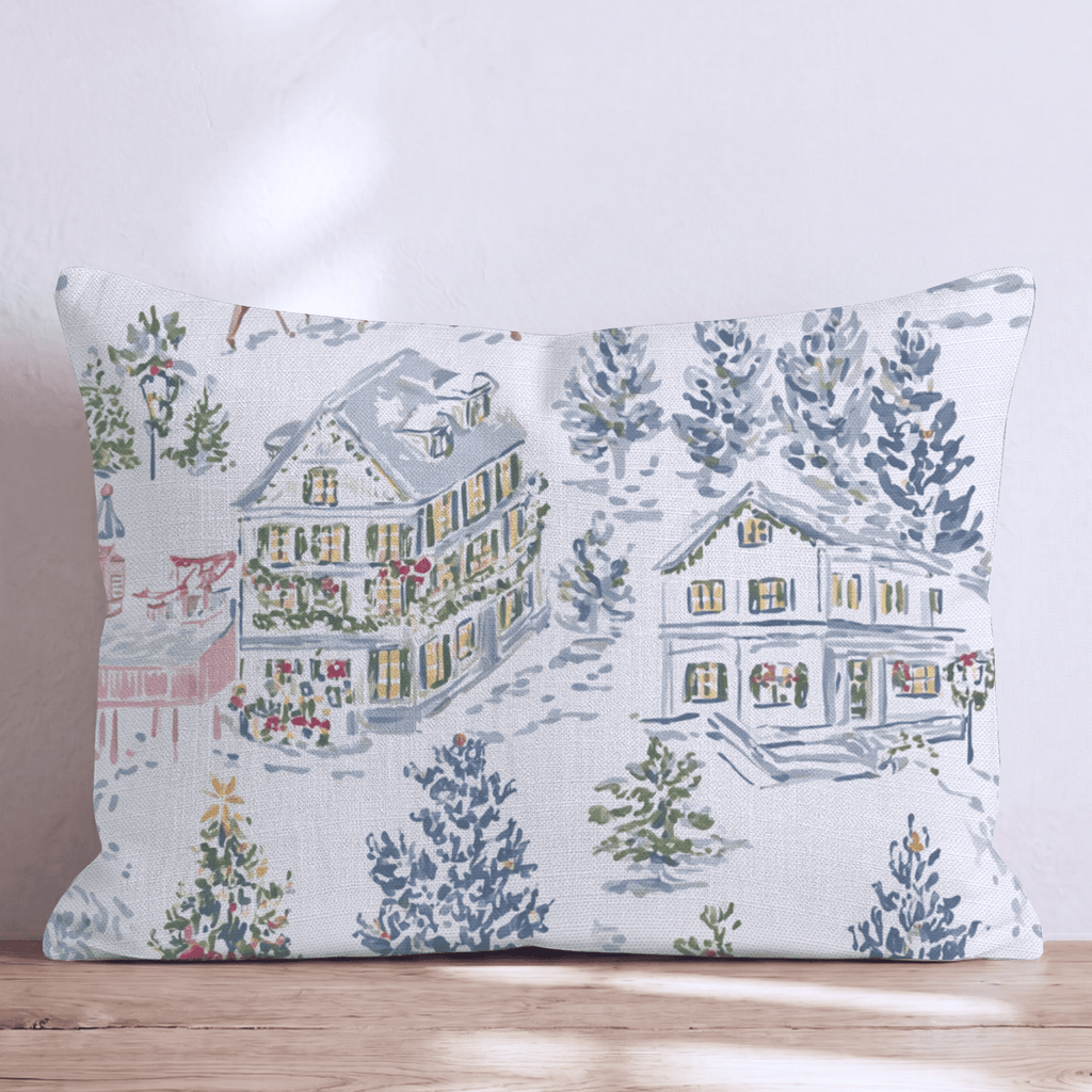 Hot Cocoa and Cheer Throw Pillow - Hillcroft Home