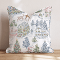 Hot Cocoa and Cheer Throw Pillow - Hillcroft Home