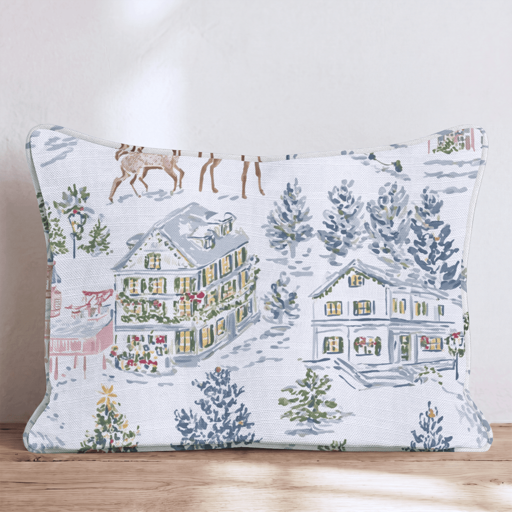 Hot Cocoa and Cheer Throw Pillow - Hillcroft Home