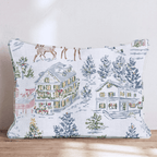 Hot Cocoa and Cheer Throw Pillow - Hillcroft Home