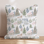 Hot Cocoa and Cheer Throw Pillow throw pillow - Hillcroft Home