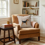 Hot Diggity Airedale Terrier Throw Pillow - Hillcroft Home