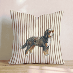 Hot Diggity Bernedoodle Throw Pillow - Hillcroft Home