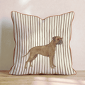 Hot Diggity Boxer_ Throw Pillow - Hillcroft Home