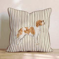 Hot Diggity Brittany Throw Pillow - Hillcroft Home