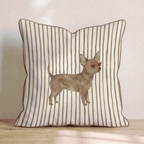 Hot Diggity Chihuahua Throw Pillow - Hillcroft Home