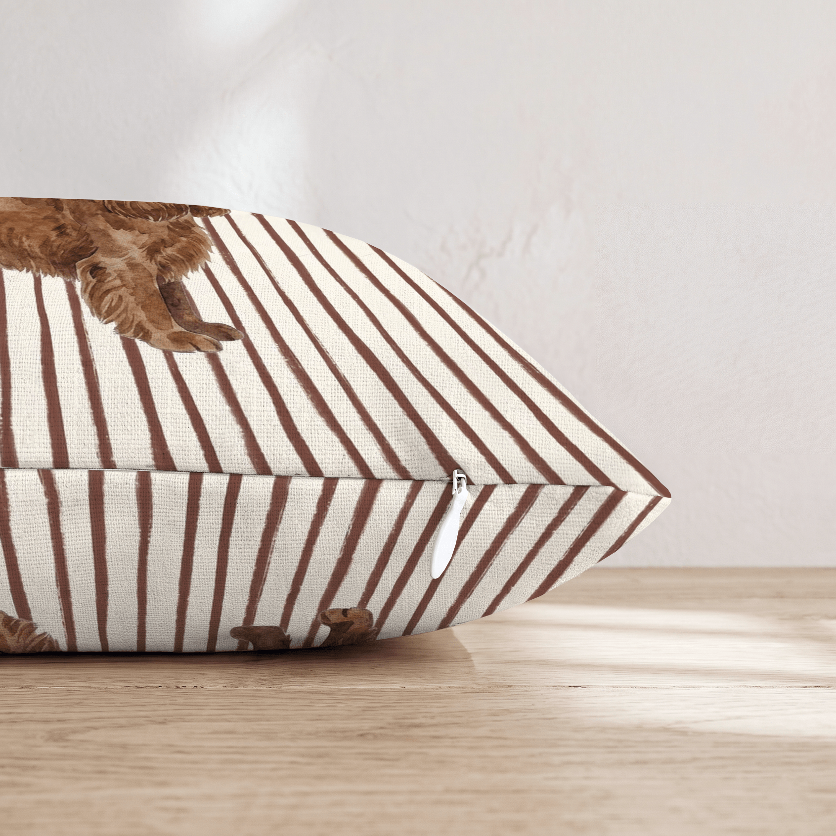 Hot Diggity Cocker Spaniel Throw Pillow - Hillcroft Home