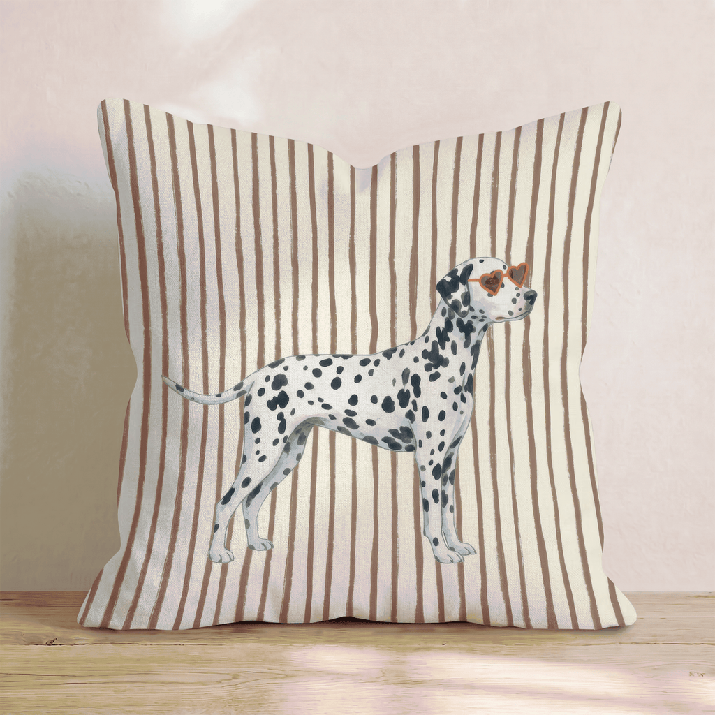 Hot Diggity Dalmatian Throw Pillow - Hillcroft Home