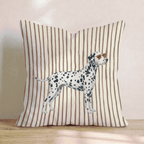 Hot Diggity Dalmatian Throw Pillow - Hillcroft Home