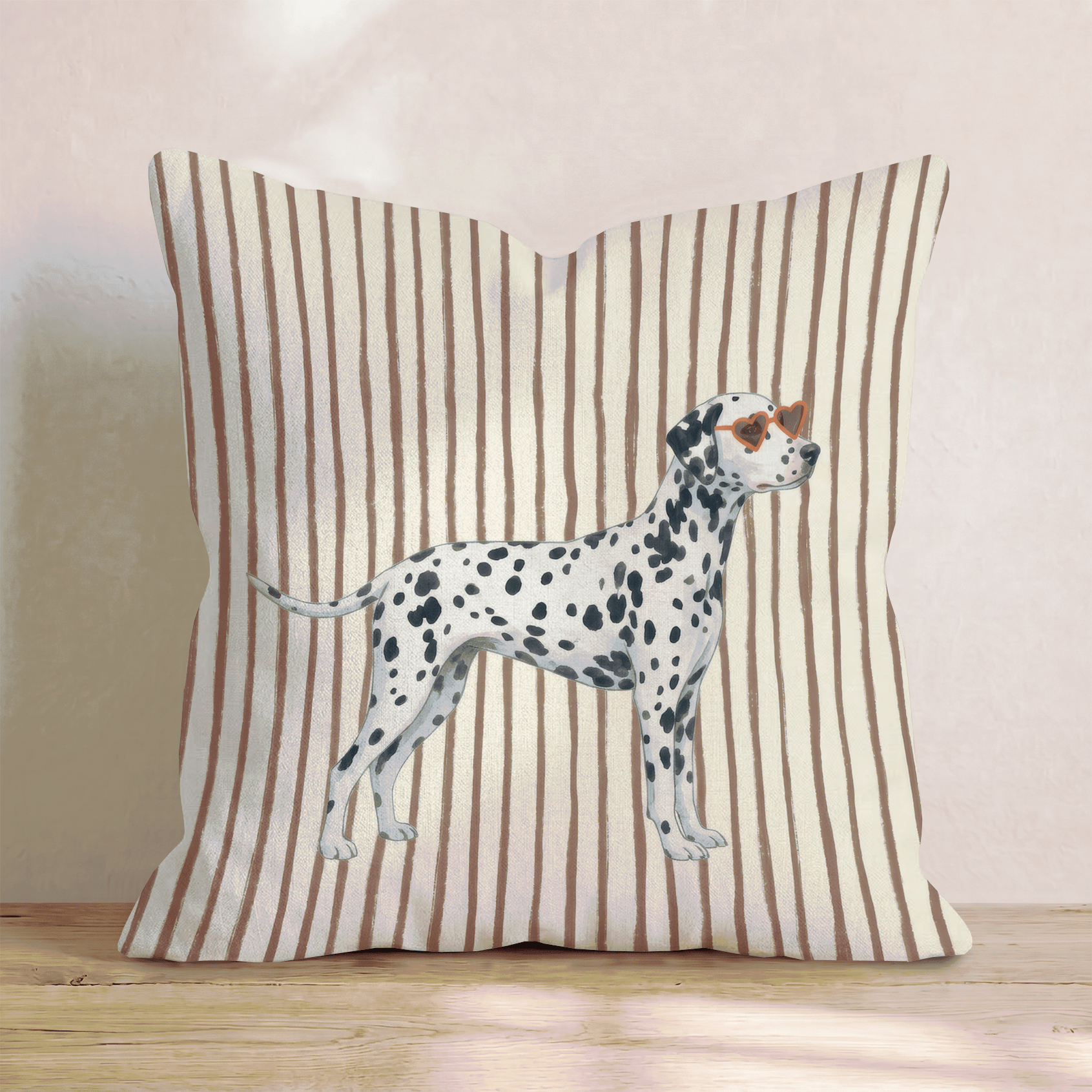 Hot Diggity Dalmatian Throw Pillow - Hillcroft Home