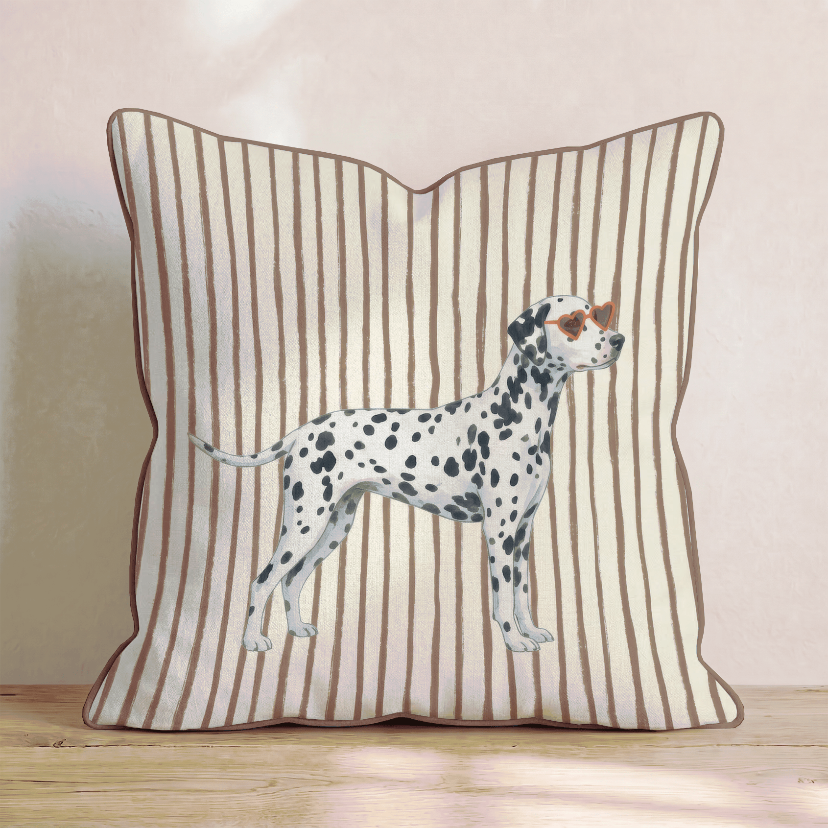 Hot Diggity Dalmatian Throw Pillow - Hillcroft Home