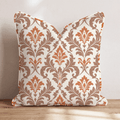Hot Diggity Damask Throw Pillow - Hillcroft Home