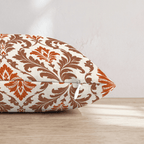 Hot Diggity Damask Throw Pillow - Hillcroft Home