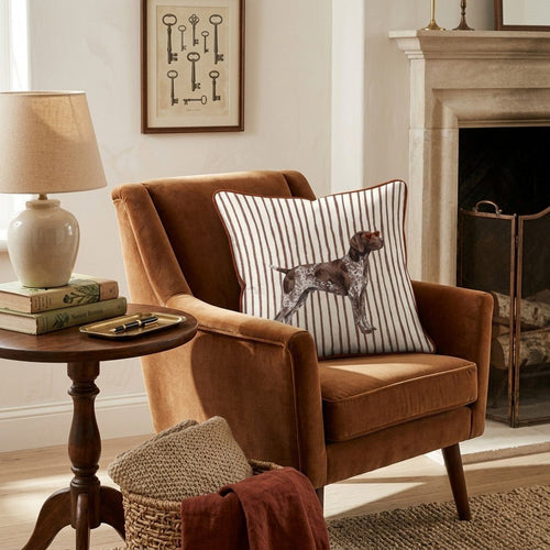 Hot Diggity German Shorthaired Pointer Throw Pillow - Hillcroft Home