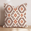 Hot Diggity Ikat Throw Pillow - Hillcroft Home
