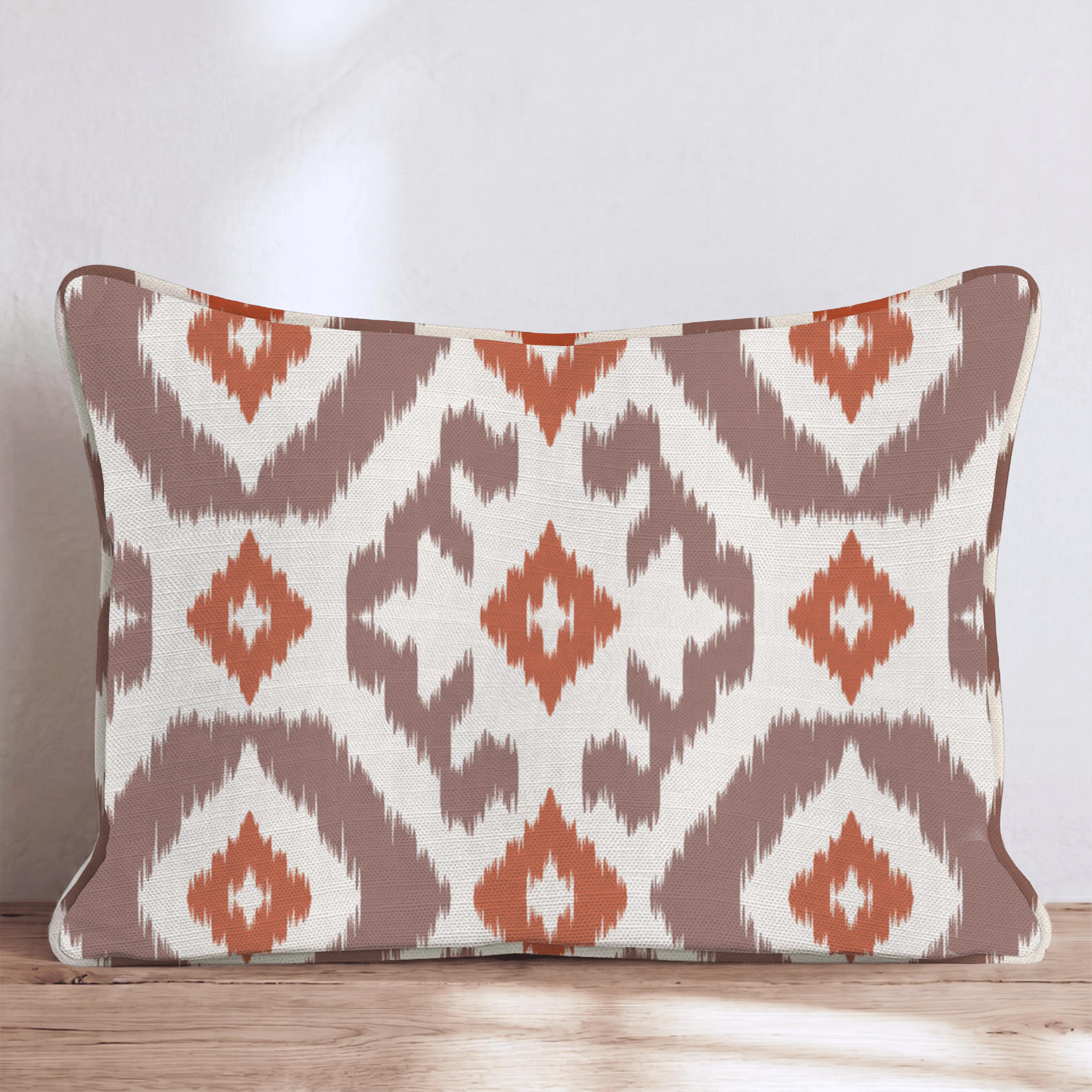 Hot Diggity Ikat Throw Pillow - Hillcroft Home