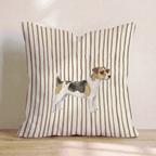 Hot Diggity Jack Russell Terrier Throw Pillow - Hillcroft Home