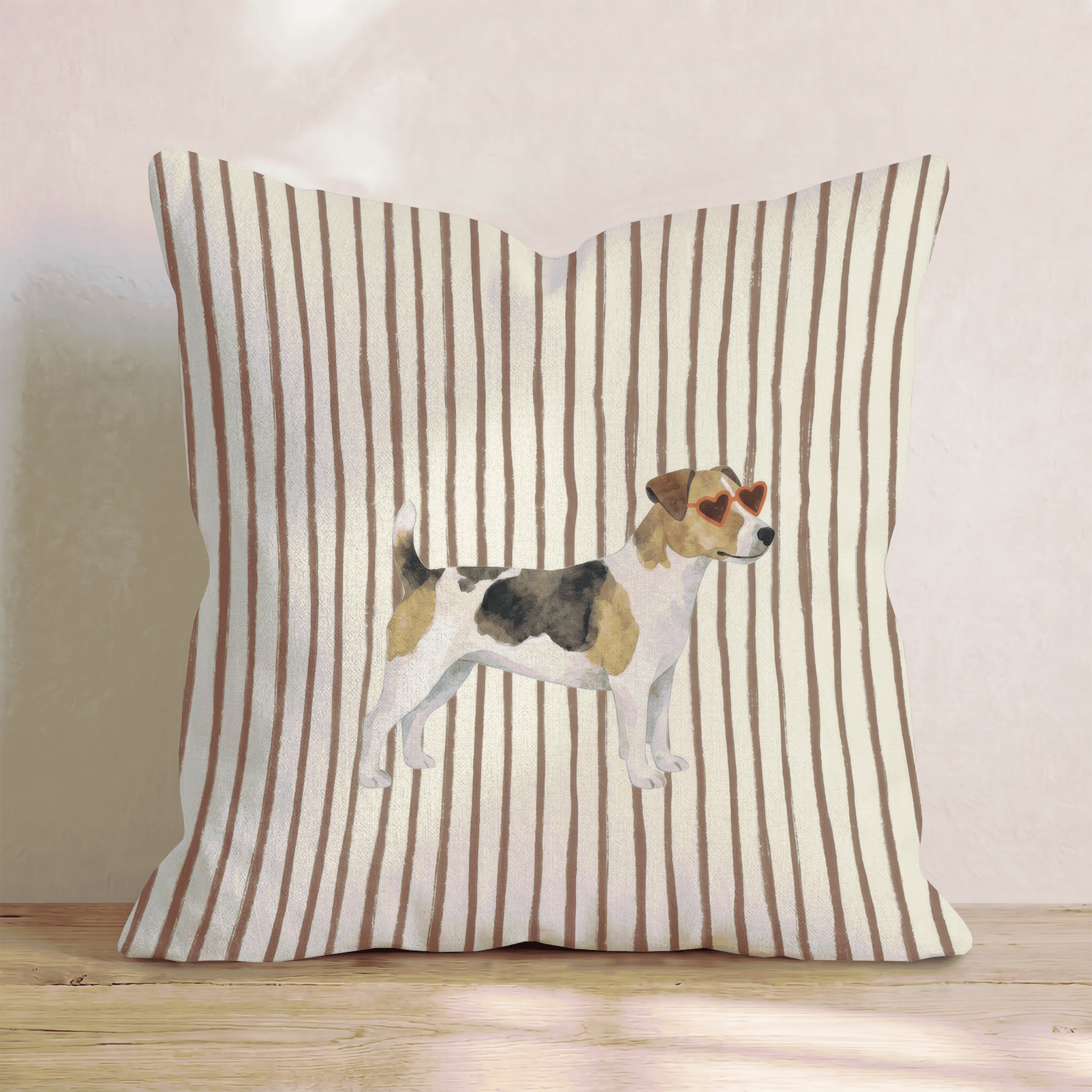 Hot Diggity Jack Russell Terrier Throw Pillow - Hillcroft Home