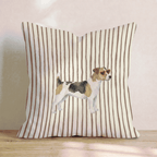 Hot Diggity Jack Russell Throw Pillow - Hillcroft Home