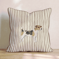 Hot Diggity Jack Russell Throw Pillow - Hillcroft Home