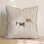 Hot Diggity Jack Russell Throw Pillow - Hillcroft Home