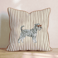 Hot Diggity Miniature Schnauzer Throw Pillow - Hillcroft Home
