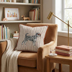 Hot Diggity Miniature Schnauzer Throw Pillow - Hillcroft Home