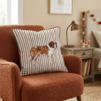 Hot Diggity Saint Bernard Throw Pillow - Hillcroft Home