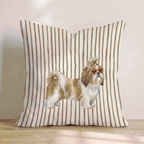 Hot Diggity Shih Tzu Throw Pillow - Hillcroft Home