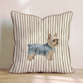 Hot Diggity Yorkshire Terrier Throw Pillow - Hillcroft Home