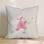 Hot Pink Pickleball Throw Pillow - Hillcroft Home