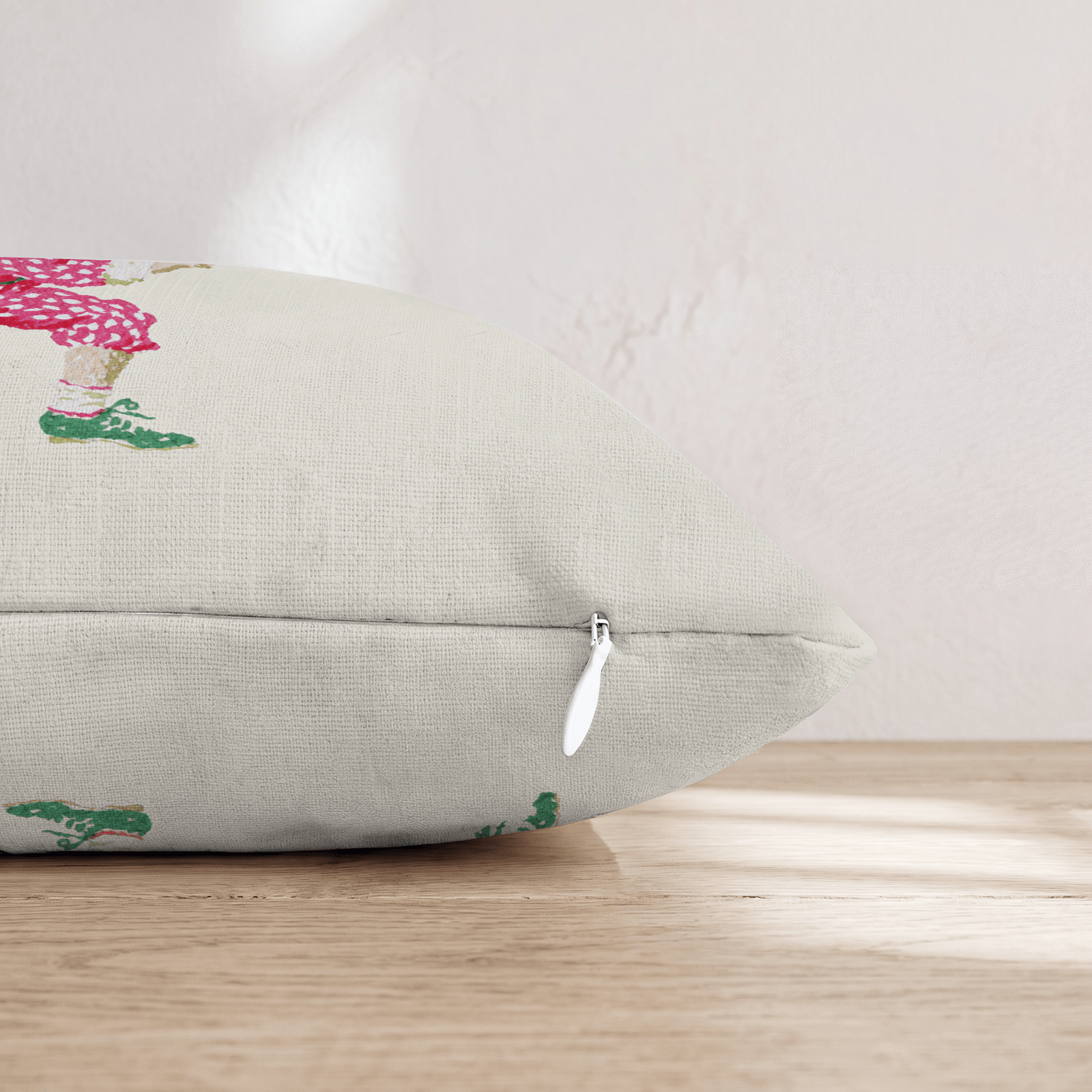 Hot Pink Pickleball Throw Pillow - Hillcroft Home