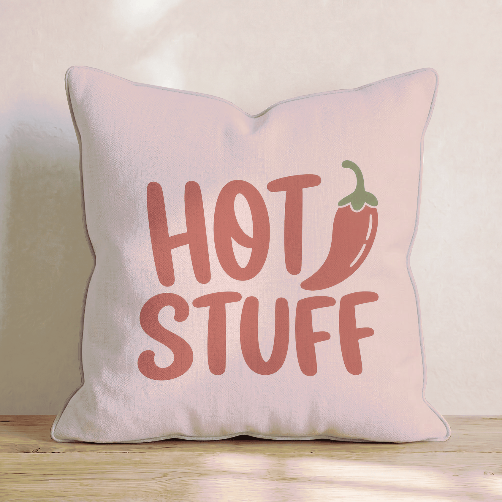 Hot Stuff Throw Pillow - Hillcroft Home
